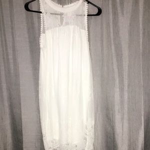White lace dress